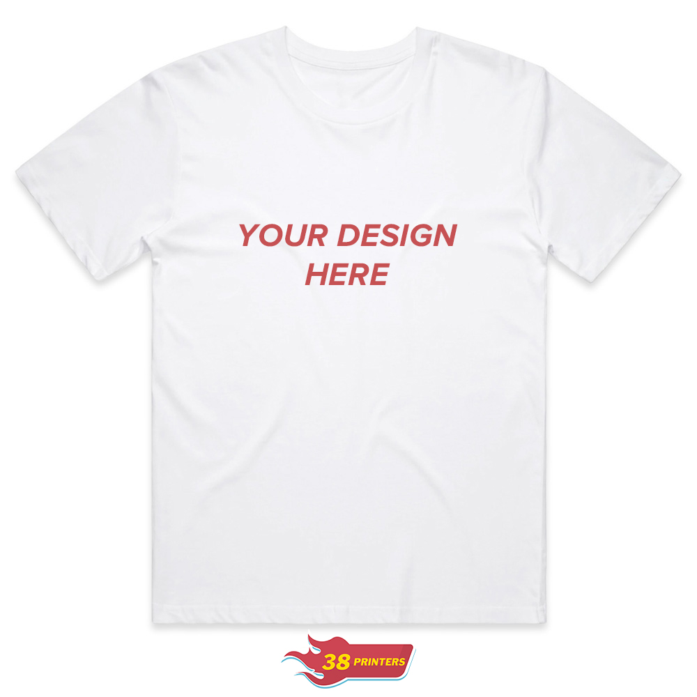 Custom White Long Sleeve T-shirt Printing ⋆ Merch38
